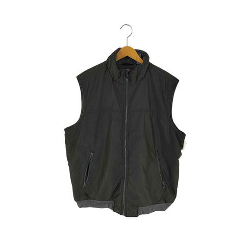 チャップス CHAPS 90S 裏地フリース ジップアップベスト メンズ import:XL