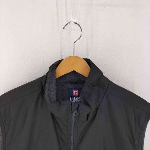 チャップス CHAPS 90S 裏地フリース ジップアップベスト メンズ import:XL