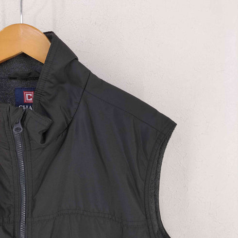チャップス CHAPS 90S 裏地フリース ジップアップベスト メンズ import:XL