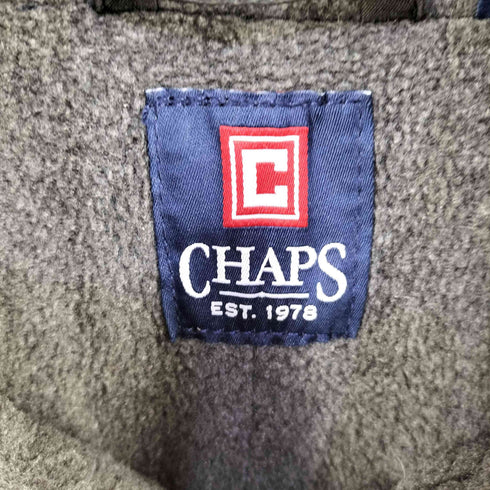 チャップス CHAPS 90S 裏地フリース ジップアップベスト メンズ import:XL