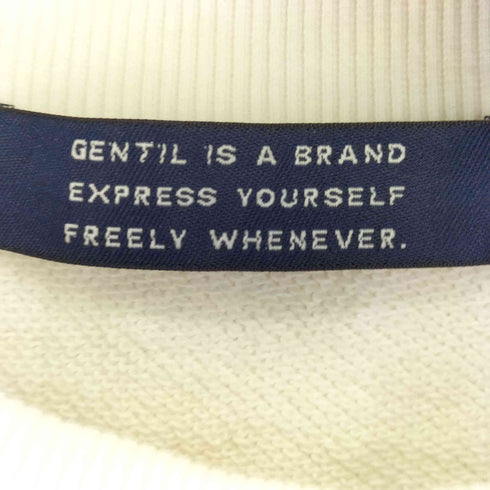 GENTIL コットンスウェット メンズ FREE