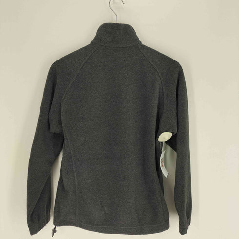 コロンビア Columbia ロゴ刺繍 ドローコード スタンドネック フリースジャケット レディース import:S