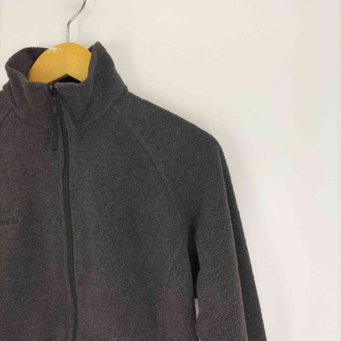 コロンビア Columbia ロゴ刺繍 ドローコード スタンドネック フリースジャケット レディース import:S