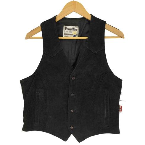 Pioneer Wear 80S USA製 スエード レザー ベスト メンズ