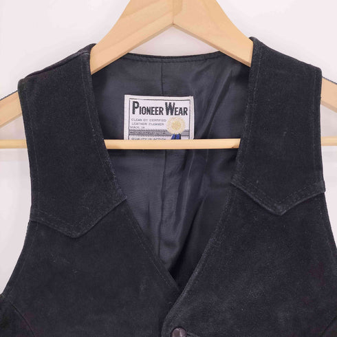Pioneer Wear 80S USA製 スエード レザー ベスト メンズ
