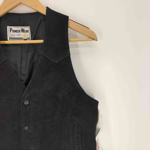 Pioneer Wear 80S USA製 スエード レザー ベスト メンズ