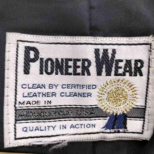 Pioneer Wear 80S USA製 スエード レザー ベスト メンズ