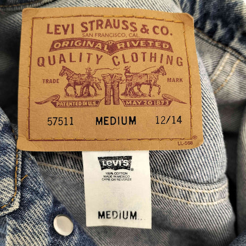 リーバイス Levis 00S サード デニム トラッカー ジャケット メンズ import:M