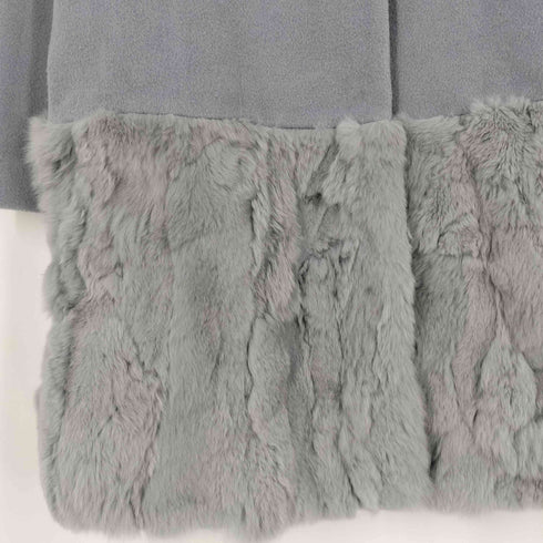 フェンネル FENNEL レッキスファー ノーカラーコート レディース JPN:9号