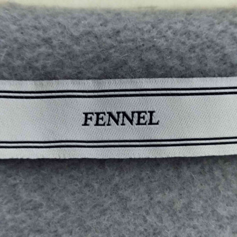 フェンネル FENNEL レッキスファー ノーカラーコート レディース JPN:9号