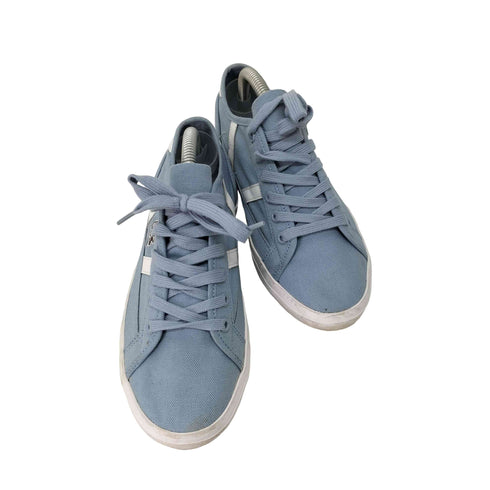 ラコステ LACOSTE ワニ刺繍ロゴ ローカットスニーカー レディース UK:4