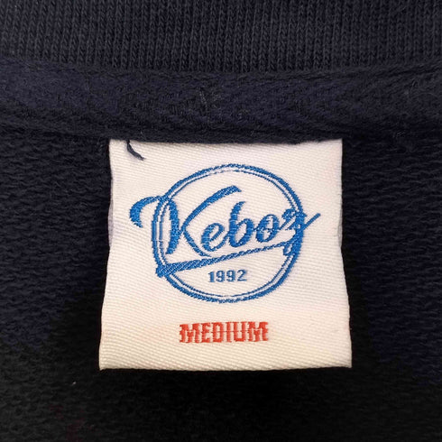 ケボズ KEboz ハーフジップスウェット メンズ import:M