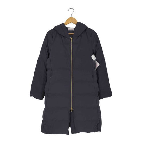 プラステ PLST ダブルジップ フーデッド ダウンコート レディース JPN:M