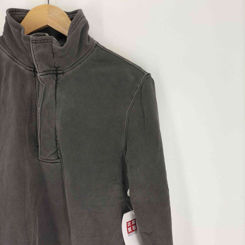 ギャップ Gap 00S OLD 製品染め ハーフジップ プルオーバー スウェット ボロ Y2K メンズ import:S