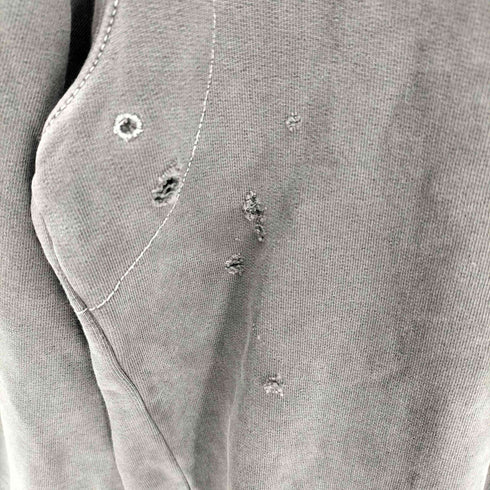 ギャップ Gap 00S OLD 製品染め ハーフジップ プルオーバー スウェット ボロ Y2K メンズ import:S