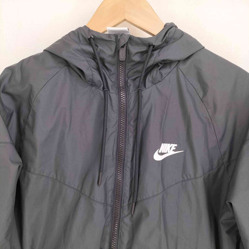 ナイキ NIKE NYLON HOODED TRACK JACKET メンズ import:S