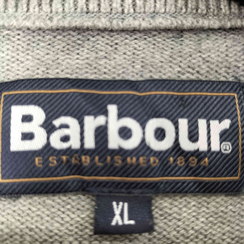 バブアー Barbour Cotton Half Zip Sweater メンズ JPN:XL