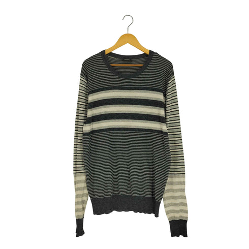 ディーゼル DIESEL ボーダーロングニット メンズ import:M