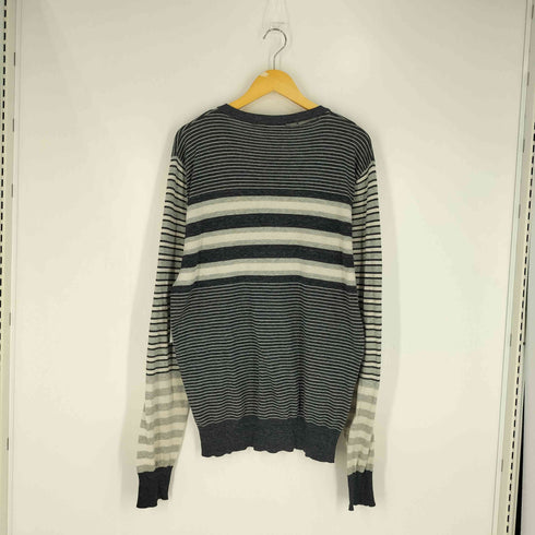 ディーゼル DIESEL ボーダーロングニット メンズ import:M