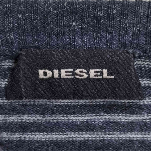 ディーゼル DIESEL ボーダーロングニット メンズ import:M