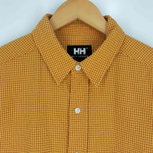 ヘリーハンセン HELLY HANSEN デザイン チェック S/S シャツ メンズ import:M