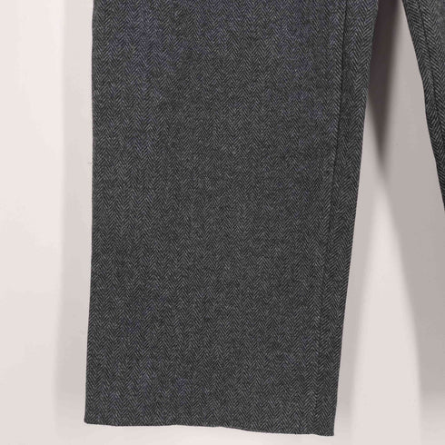 ユニクロ UNIQLO 24aw タックワイドパンツ/ヘリンボーン メンズ JPN:M