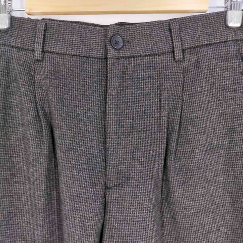 ユニクロ UNIQLO 24aw タックワイドパンツ/チドリ メンズ JPN:M