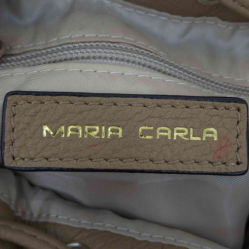 MARIA CARLA 2way レザー 巾着 ショルダーバッグ レディース