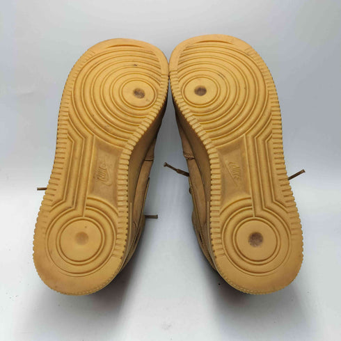 ナイキ NIKE AIR FORCE 1 MID '07 WB FLAX/WHEAT-GUM LIGHT BROWN エアフォース 1 07 ミッド スニーカー フラックス ウィート ガム ライト ブラウン メンズ JPN:27