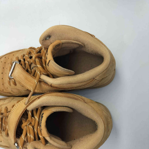 ナイキ NIKE AIR FORCE 1 MID '07 WB FLAX/WHEAT-GUM LIGHT BROWN エアフォース 1 07 ミッド スニーカー フラックス ウィート ガム ライト ブラウン メンズ JPN:27