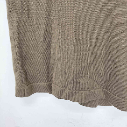 anthology シルク100 Vネック 長袖ニット メンズ import:XL