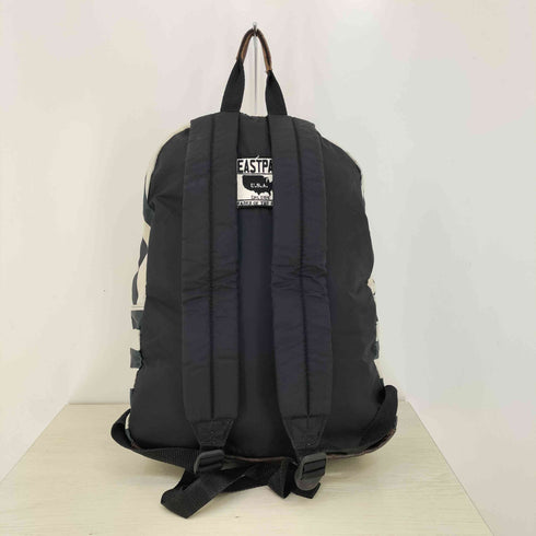 イーストパック EASTPAK マチレザー切替 ボーダー バッグパック メンズ