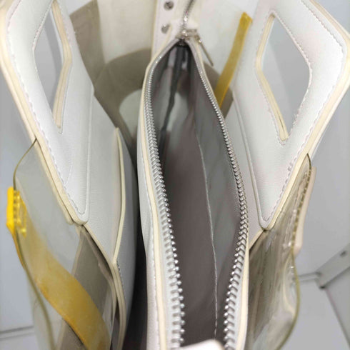 nouer / ヌエール パターン配色クリアバッグ 2way レディース