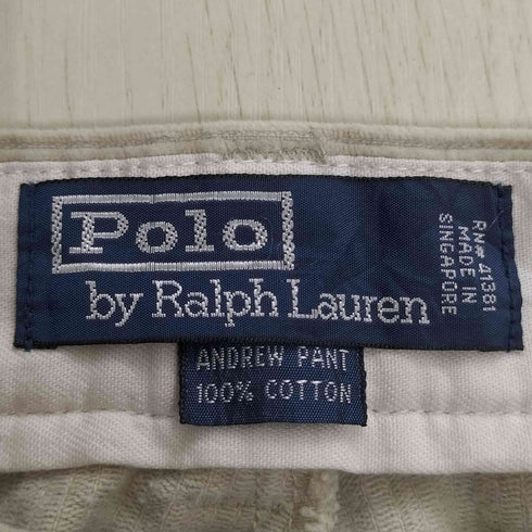 ポロバイラルフローレン Polo by RALPH LAUREN 90s ANDREW PANT 太畝 2タック コーデュロイワイドパンツ メンズ 40/32
