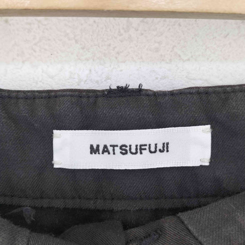 マツフジ MATSUFUJI Uneven Twill Short Trousers メンズ 4