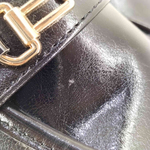 アズールバイマウジー AZUL by moussy スクエアトゥ ビットローファー レディース M