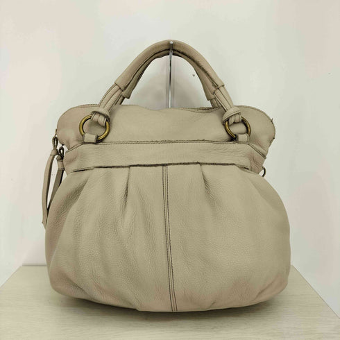 サザビー SAZABY 2way レザーハンドバッグ レディース