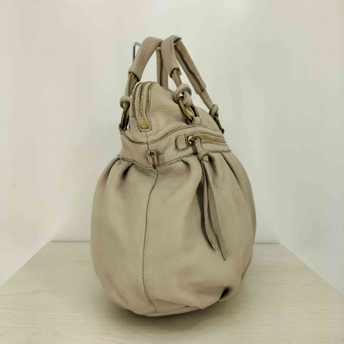 サザビー SAZABY 2way レザーハンドバッグ レディース