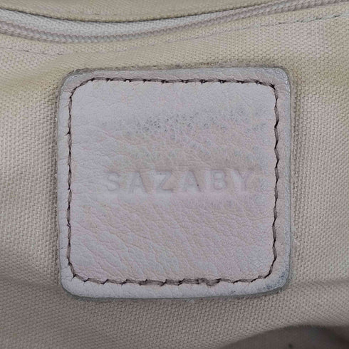 サザビー SAZABY 2way レザーハンドバッグ レディース