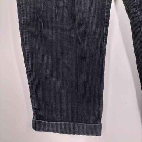 ギャップ Gap 90s relaxed fit 2タック 中細畝 ブラック コーデュロイ パンツ メンズ 38/30