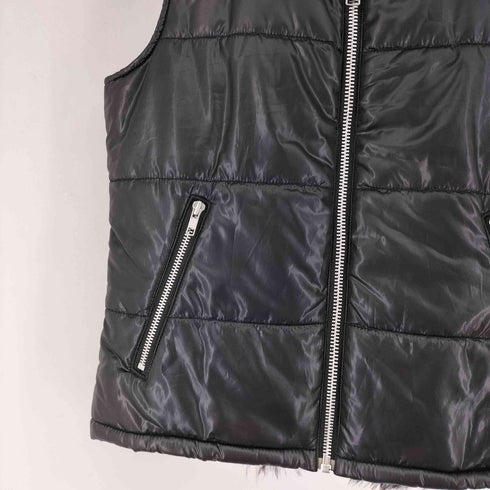 SPINASH 光沢 ファーベスト y2k メンズ