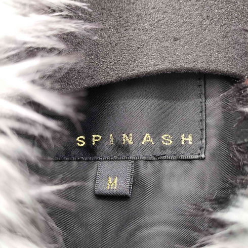 SPINASH 光沢 ファーベスト y2k メンズ