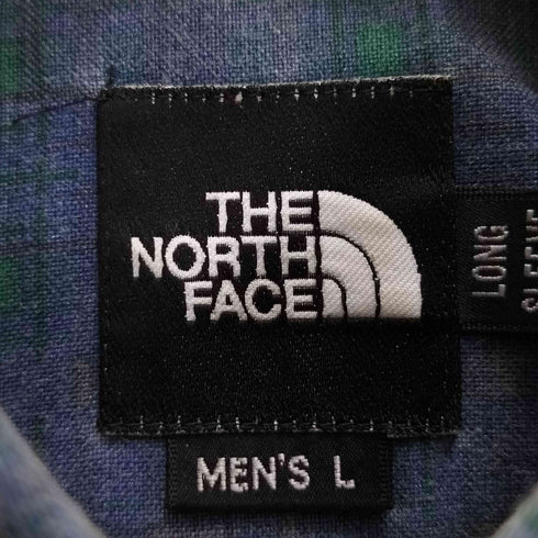 ザノースフェイス THE NORTH FACE 総柄 レギュラーカラーシャツ メンズ import:L
