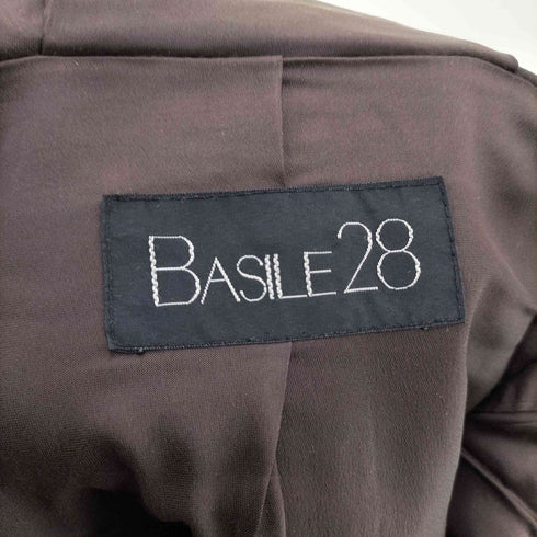 basile28 ウール混 フーデッドコート レディース JPN:40