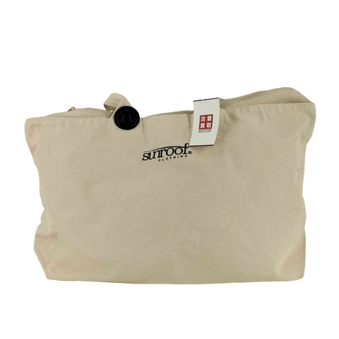 サンルーフ sunroof classic logo big campus tote bag メンズ