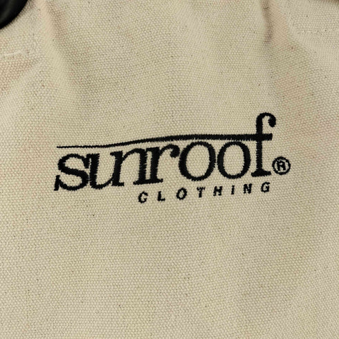 サンルーフ sunroof classic logo big campus tote bag メンズ