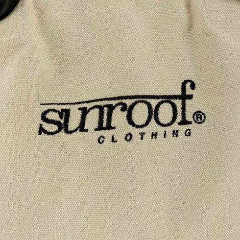 サンルーフ sunroof classic logo big campus tote bag メンズ