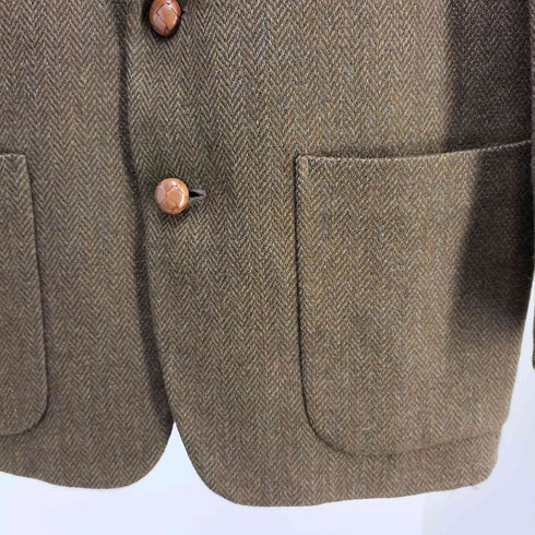 MORRIS&CRAFT クルミボタン ヘリンボーンテーラードジャケット メンズ US:40