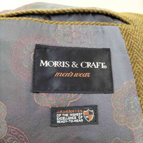 MORRIS&CRAFT クルミボタン ヘリンボーンテーラードジャケット メンズ US:40