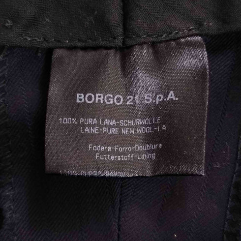 ジョルジオアルマーニ Giorgio Armani BORGO 21 PURE WOOL ストライプスラックス メンズ EUR48